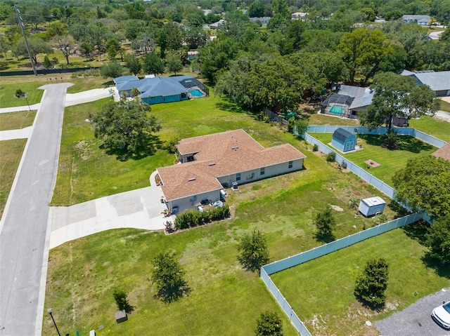 9863 Deer St, Spring Hill, FL 34608 - bird's eye view
