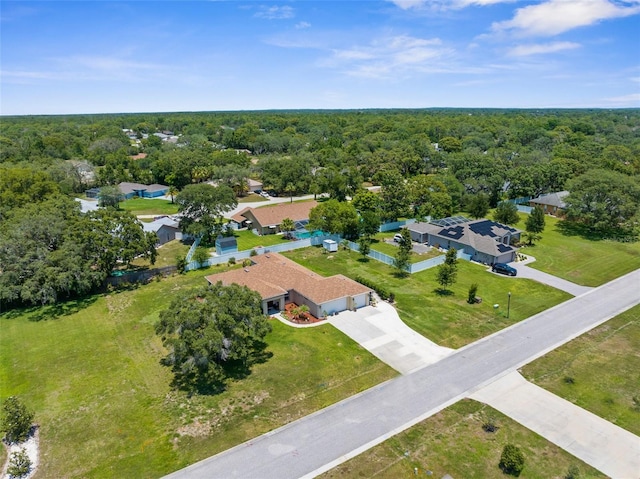 9863 Deer St, Spring Hill, FL 34608 - bird's eye view of a forest