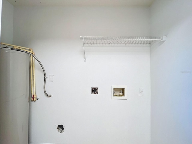 12214 Partridge Hill Row, Hudson, FL 34667 - washroom with hookup for an electric dryer and washer hookup