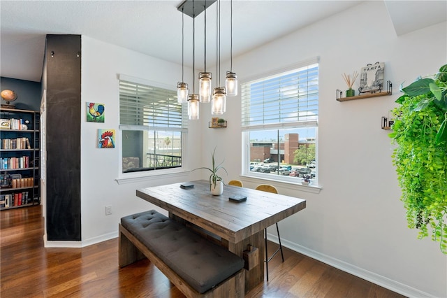 2010 E Palm Ave Unit 14312, Tampa, FL 33605 - dining space with wood finished floors and baseboards