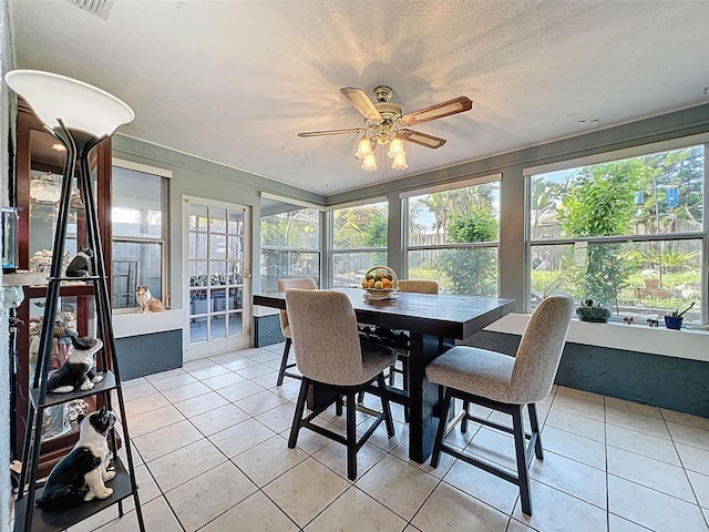 8640 Horizon Ln, Hudson, FL 34667 - sunroom / solarium featuring tile patterned flooring