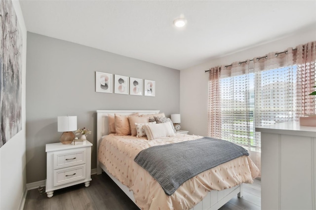 11861 Downy Birch Dr, Riverview, FL 33569 - bedroom with dark wood-type flooring and baseboards
