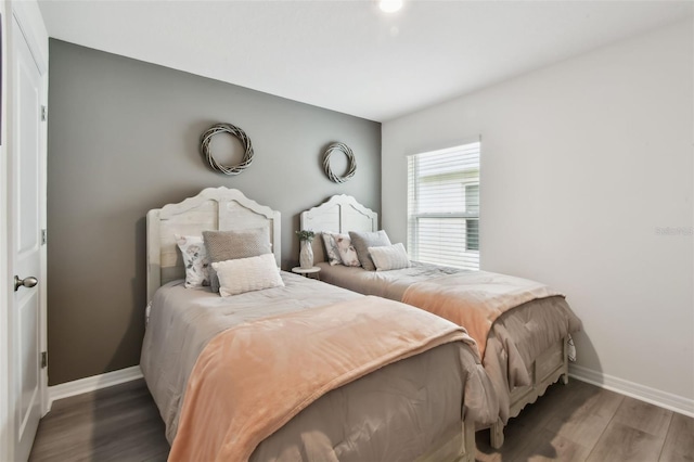 11861 Downy Birch Dr, Riverview, FL 33569 - bedroom featuring wood finished floors and baseboards