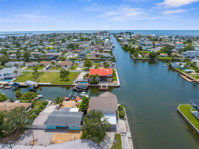 13825 San Juan Ave, Hudson, FL 34667 - aerial perspective of suburban area featuring a nearby body of water