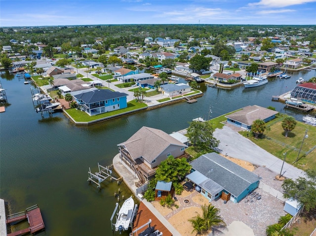 13825 San Juan Ave, Hudson, FL 34667 - aerial view of residential area with a large body of water
