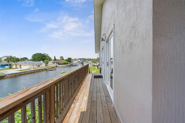 13825 San Juan Ave, Hudson, FL 34667 - deck with a water view