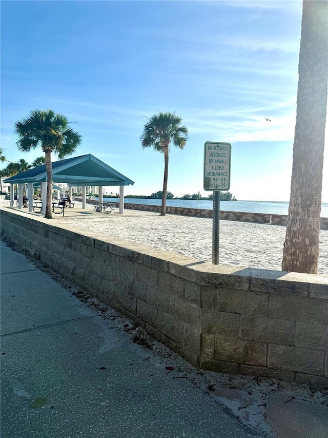 13825 San Juan Ave, Hudson, FL 34667 - surrounding community featuring a gazebo and a water view
