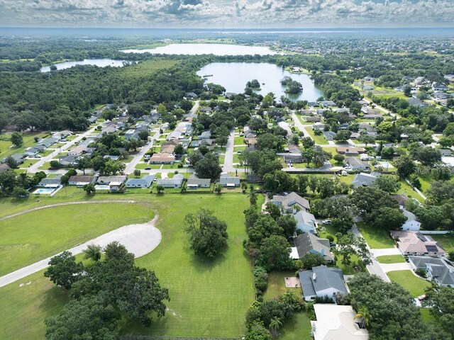 4905 Toni Ave, Lakeland, FL 33812 - aerial perspective of suburban area featuring a large body of water