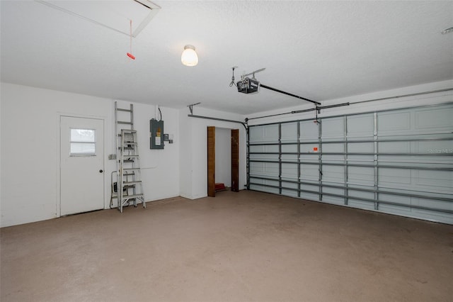11127 Water Oak Dr, Port Richey, FL 34668 - garage with electric panel and a garage door opener