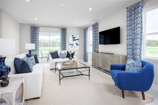 118 Venetian Palms Blvd, New Smyrna Beach, FL 32168 - living room with plenty of natural light and recessed lighting