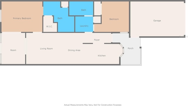 6519 Thicket Trl, New Port Richey, FL 34653 - view of floor plan / room layout