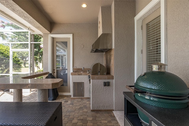 10508 Pontofino Cir, Trinity, FL 34655 - view of patio / terrace with grilling area