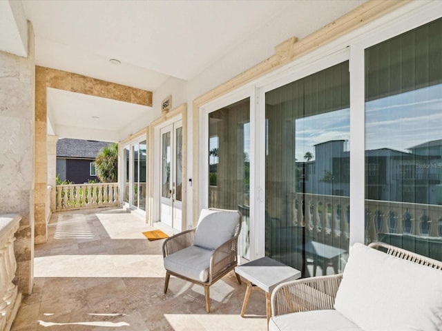 5621 Egrets Pl, New Port Richey, FL 34652 - view of patio / terrace with french doors