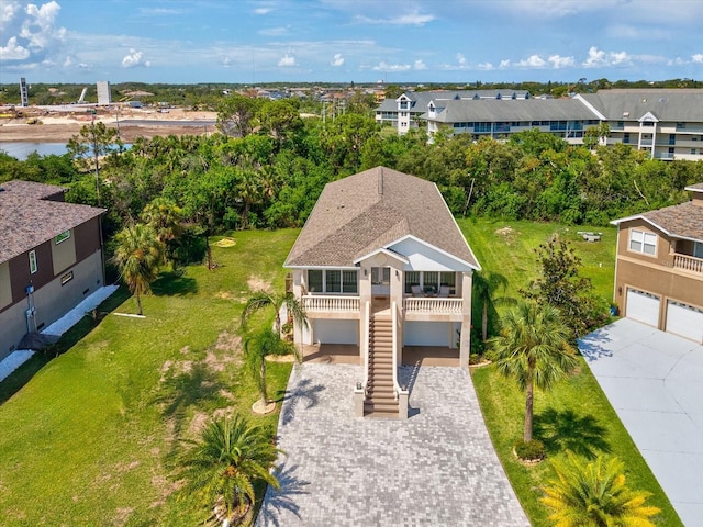 5621 Egrets Pl, New Port Richey, FL 34652 - view from above of property