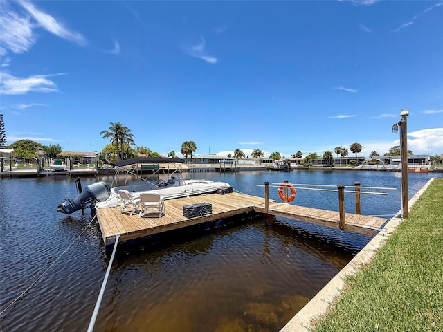 12817 2nd Isle, Hudson, FL 34667 - dock area featuring a water view