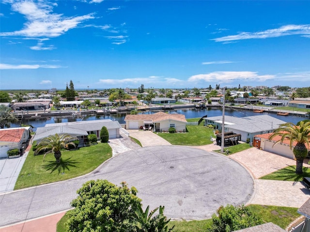 12817 2nd Isle, Hudson, FL 34667 - aerial view of residential area with a large body of water