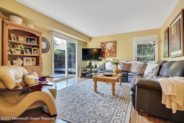 38 Sweet Gum Rd, Howell, NJ 07731 - living area featuring light wood finished floors