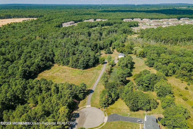 view of aerial view