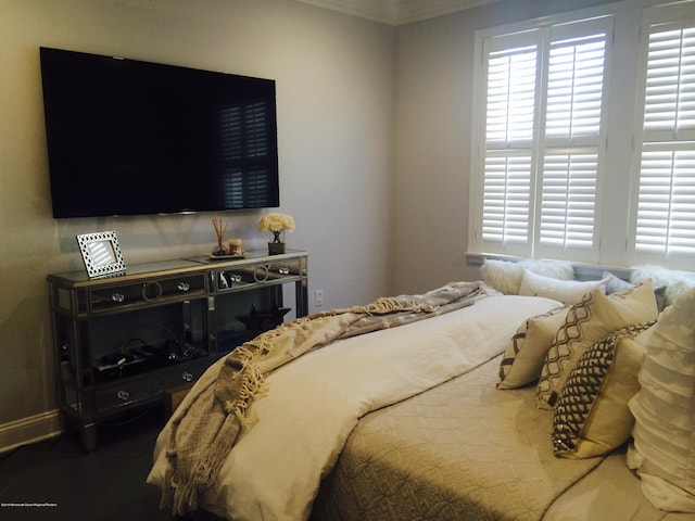 22 Cooper Ave Unit 105, Long Branch, NJ 07740 - bedroom with crown molding