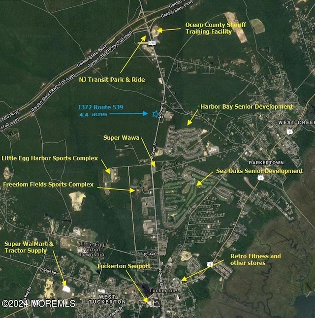 1372 Rte 539, Little Egg Harbor NJ, 08087 land for sale