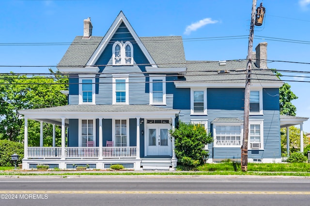 view of front of house featuring a porch