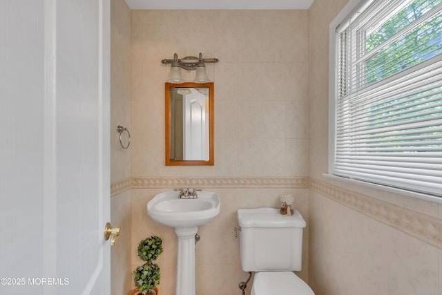 65 Chicanos Dr, Lakewood, NJ 08701 - bathroom featuring tile walls and toilet