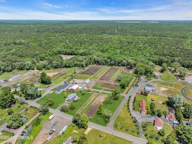 view of aerial view