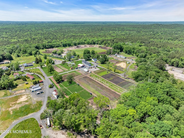 view of aerial view