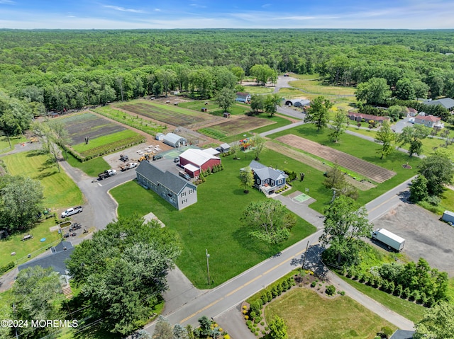 view of aerial view