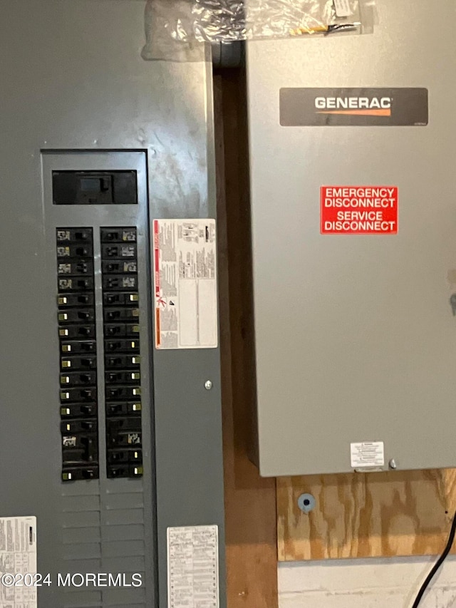 utility room featuring electric panel