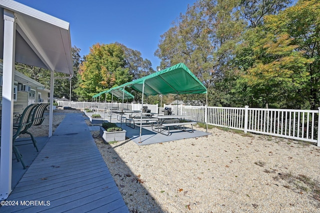 exterior space featuring a patio area