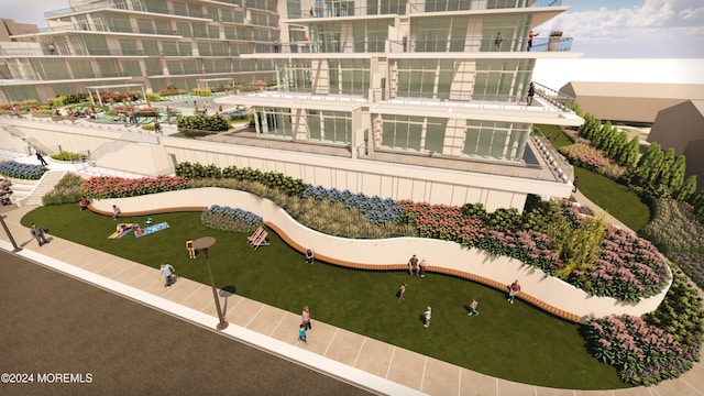 390 Ocean Ave Unit 2707, Long Branch, NJ 07740 - view of property's community with a putting area