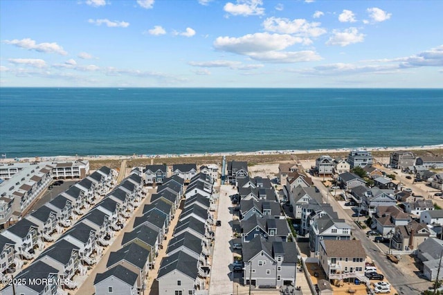 3 Cummins St, Mantoloking, NJ 08738 - drone / aerial view of waterfront with a beach