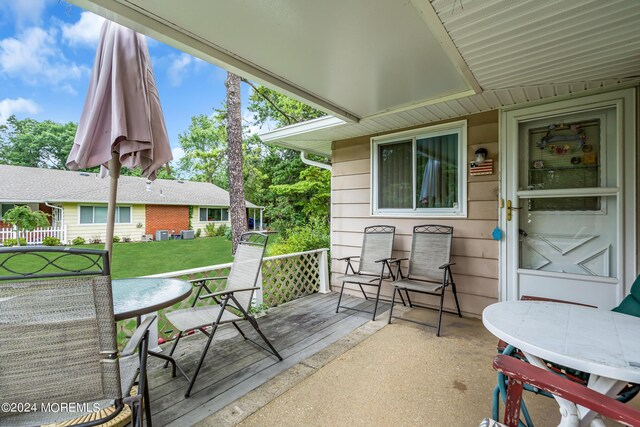 view of patio / terrace