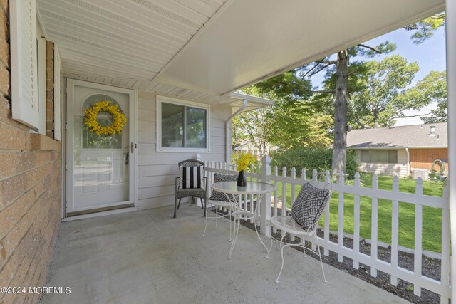 view of patio