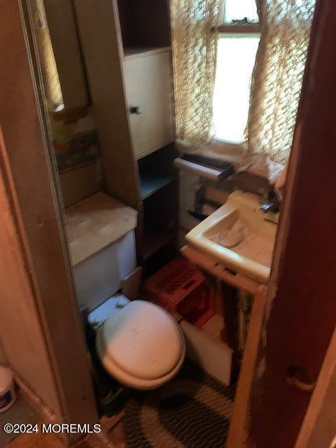 bathroom with toilet