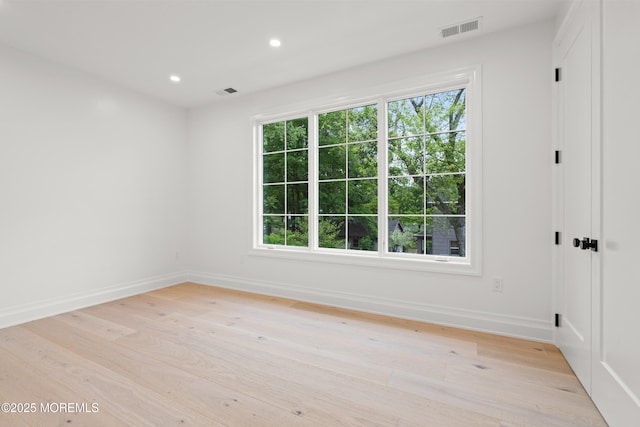 2 Deborah Pl, Oakhurst, NJ 07755 - spare room with baseboards, light wood-type flooring, and recessed lighting