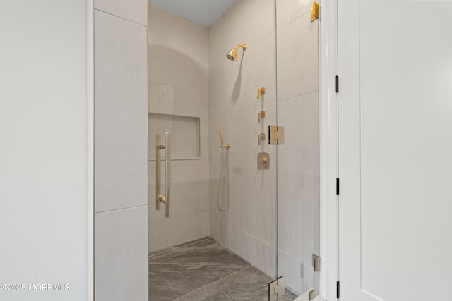 2 Deborah Pl, Oakhurst, NJ 07755 - hall with marble finish floors
