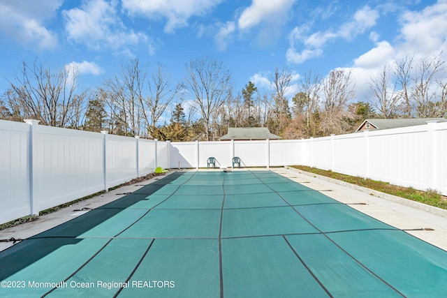 view of pool