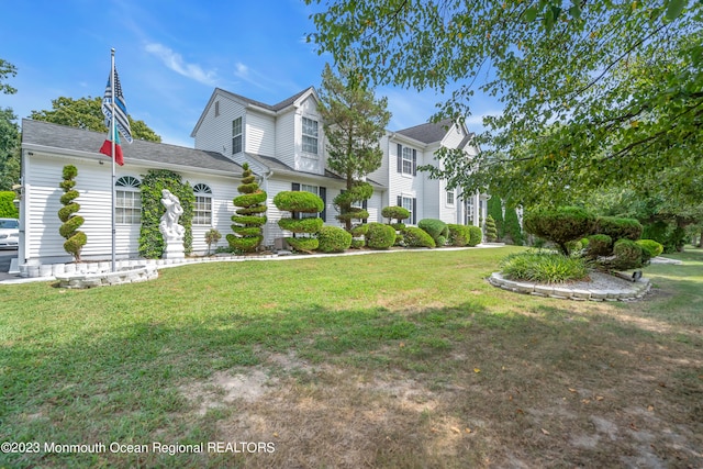 1969 Whitesville Rd, Toms River, NJ 08755 - view of front of house with a front lawn