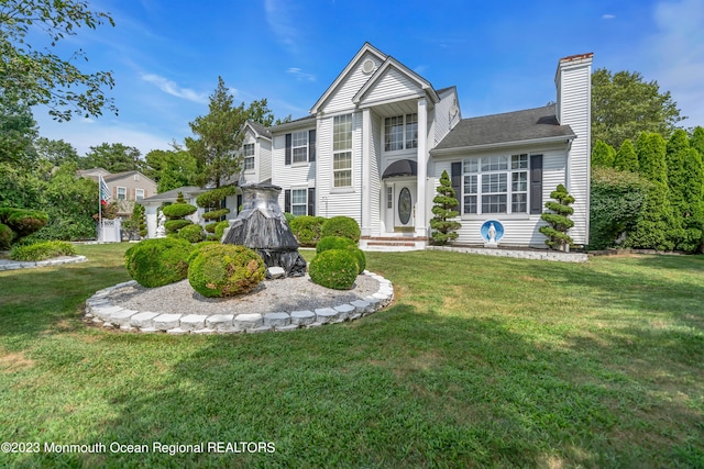 1969 Whitesville Rd, Toms River, NJ 08755 - front of property with a front lawn