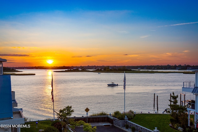 property view of water