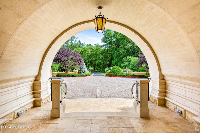 exterior space featuring a patio area