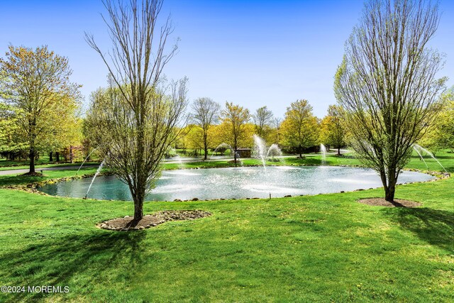 view of water feature