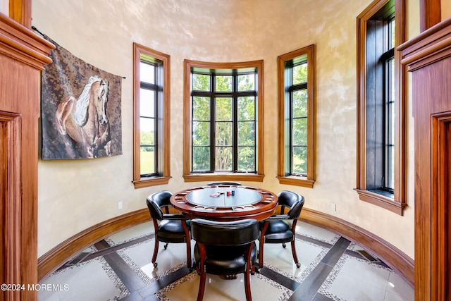 86 Montrose Rd, Colts Neck, NJ 07722 - dining area with baseboards