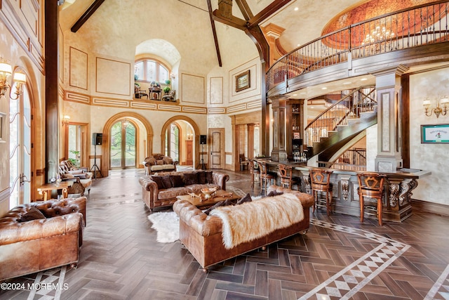 86 Montrose Rd, Colts Neck, NJ 07722 - building lobby featuring stairs