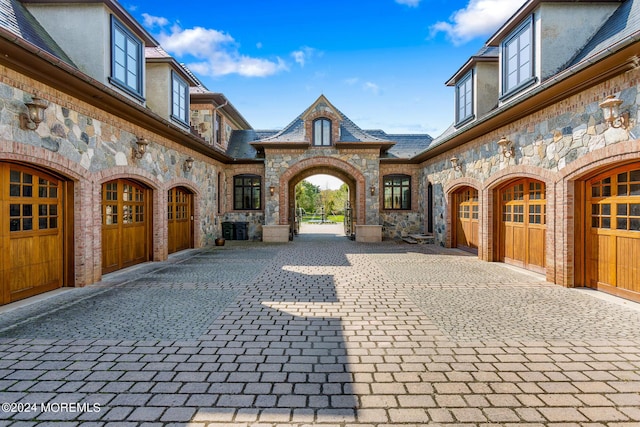 86 Montrose Rd, Colts Neck, NJ 07722 - exterior space featuring decorative driveway