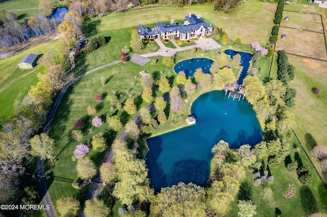 86 Montrose Rd, Colts Neck, NJ 07722 - aerial view with a water view