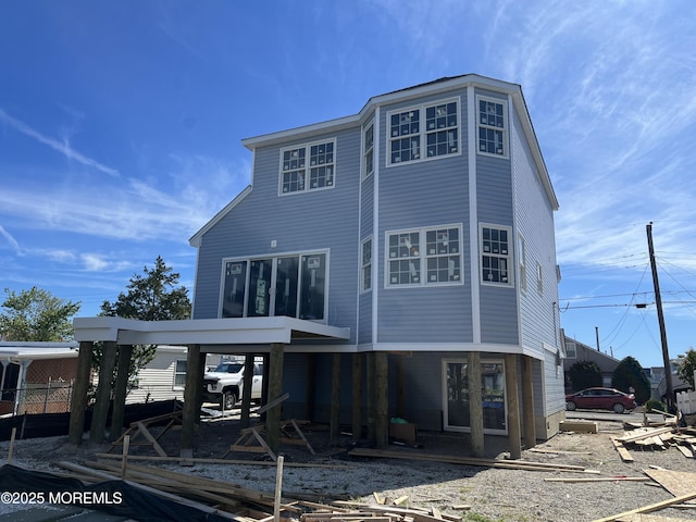 62 W Anchor Dr, Little Egg Harbor, NJ 08087 - view of rear view of house