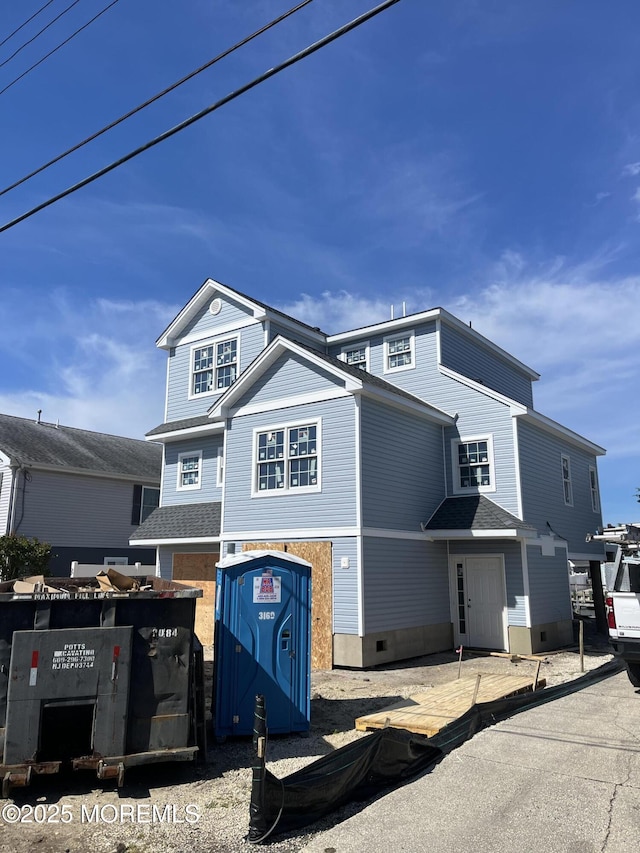 62 W Anchor Dr, Little Egg Harbor, NJ 08087 - view of front facade featuring crawl space